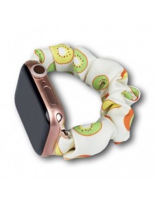 Cloth Watch 7 band 7/6/5/4/3/2 / SE (45/44 / 42mm) armband armband med elastisk kiwi