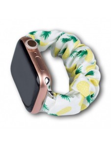 Cloth Watch 7 band 7/6/5/4/3/2 / SE (45/44 / 42mm) armband armband med elastisk ananas