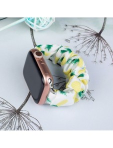 Cloth Watch 7 band 7/6/5/4/3/2 / SE (45/44 / 42mm) armband armband med elastisk ananas