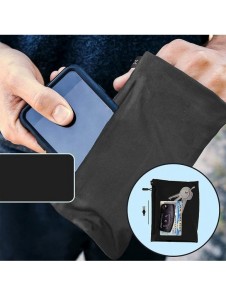 Löpararmband marinblå M telefonarmband