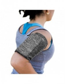 Löpararmband telefonarmband L grå