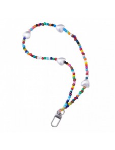 Lanyard för nycklar, hängsmycke, strängpärlor, mönster 2