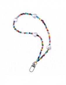 Lanyard för nycklar, hängsmycke, strängpärlor, mönster 2
