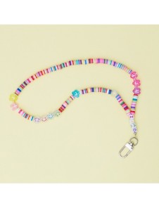 Lanyard för nycklar, hängsmycke, strängpärlor, mönster 2