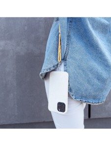 En snygg snodd med en insats för telefonen till nycklarna, mönster 7