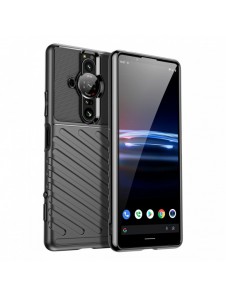 Thunder Case flexibelt pansarskal för Sony Xperia Pro-I svart