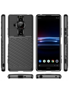 Thunder Case flexibelt pansarskal för Sony Xperia Pro-I svart