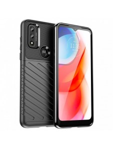 Thunder Case flexibelt pansarskal till Motorola Moto G Play 2022 svart