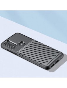 Thunder Case flexibelt pansarskal till Motorola Moto G Play 2022 svart