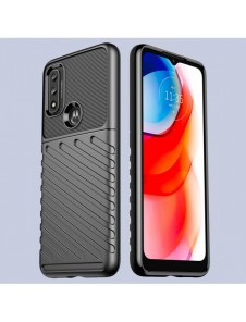 Thunder Case flexibelt pansarskal till Motorola Moto G Play 2022 svart