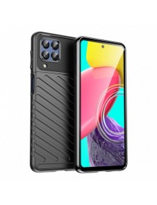 Thunder Case flexibelt pansarskal till Samsung Galaxy M53 5G svart