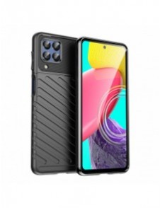 Thunder Case flexibelt pansarskal till Samsung Galaxy M53 5G svart