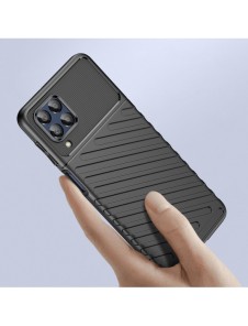 Thunder Case flexibelt pansarskal till Samsung Galaxy M53 5G svart