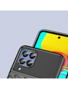 Thunder Case flexibelt pansarskal till Samsung Galaxy M53 5G svart