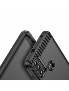 Kolfodral Flexibelt skyddsfodral Motorola Moto G Play 2022 svart