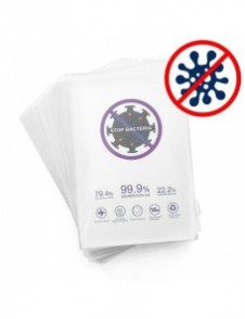 50 st. Hydrogel, antibakteriell, självläkande folie för skärning med plotter (18cm x 12cm)
