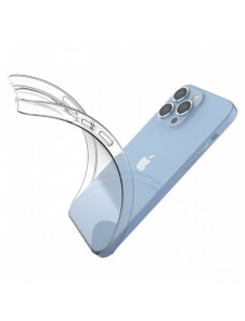 Ultra Clear 0,5 mm iPhone 14 Pro Max skal genomskinlig gel