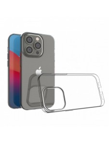 Ultra Clear 0,5 mm iPhone 14 Pro skal genomskinlig gel