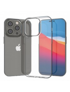 Ultra Clear 0,5 mm iPhone 14 Pro skal genomskinlig gel