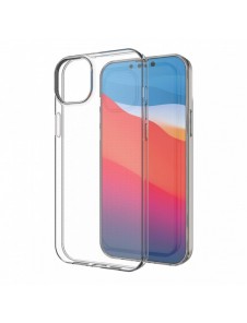 Gelfodral för Ultra Clear 0,5 mm iPhone 14 Max transparent