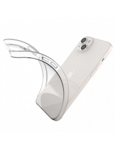 Gelfodral för Ultra Clear 0,5 mm iPhone 14 Max transparent