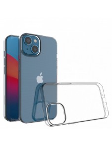 Gelfodral för Ultra Clear 0,5 mm iPhone 14 transparent