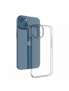 Gelfodral för Ultra Clear 0,5 mm iPhone 14 transparent