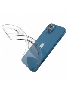 Gelfodral för Ultra Clear 0,5 mm iPhone 14 transparent