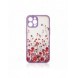 Designfodral för iPhone 13 Pro blommig lila