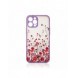 Designfodral för iPhone 13 Pro Max blommig lila