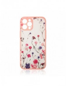 Designfodral för iPhone 13 Pro Max blomma rosa