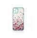 Designfodral för iPhone 13 Pro blomma blå