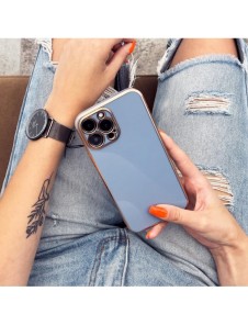 Lighting Color Fodral för Xiaomi Redmi Note 11 guldfärgat gelöverdrag rosa
