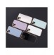 Lighting Color Fodral till iPhone 12 Pro Max, gel skal med guldram, mint