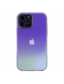 Aurora Fodral för iPhone 12 gel neon skal lila