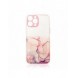 Marmorfodral till iPhone 13 Pro Gel Cover Marble Pink