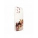 Marmorfodral till iPhone 12 Pro Max Gel Cover Marble Brown
