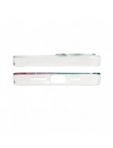 Marmorfodral till iPhone 12 Gel Cover Mint Marble