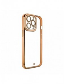 Modefodral till Xiaomi Redmi Note 11 Pro Gold Frame Gel Cover Gold