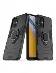 Ring Armour tuff hybridfodral + magnetisk hållare för OnePlus Nord N20 5G svart