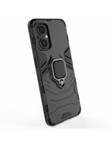 Ring Armour tuff hybridfodral + magnetisk hållare för OnePlus Nord N20 5G svart