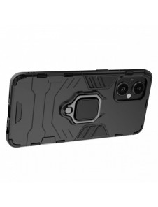 Ring Armour tuff hybridfodral + magnetisk hållare för OnePlus Nord N20 5G svart