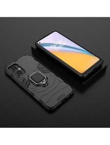 Ring Armour tuff hybridfodral + magnetisk hållare för OnePlus Nord N20 5G svart