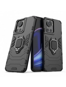 Ring Armor pansarhybridfodral + magnetisk hållare för OnePlus Ace svart