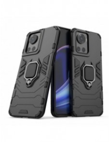 Ring Armor pansarhybridfodral + magnetisk hållare för OnePlus Ace svart