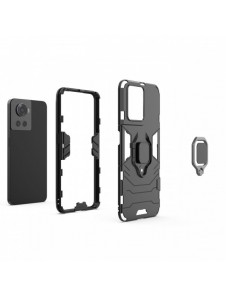 Ring Armor pansarhybridfodral + magnetisk hållare för OnePlus Ace svart