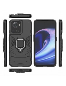 Ring Armor pansarhybridfodral + magnetisk hållare för OnePlus Ace svart