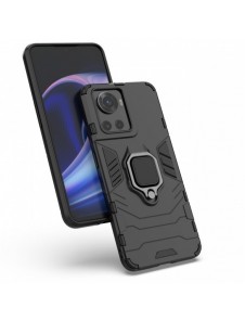 Ring Armor pansarhybridfodral + magnetisk hållare för OnePlus Ace svart