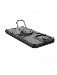 Ring Armor pansarhybridfodral + magnetisk hållare för OnePlus Ace svart