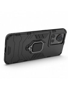 Ring Armor pansarhybridfodral + magnetisk hållare för OnePlus Ace svart